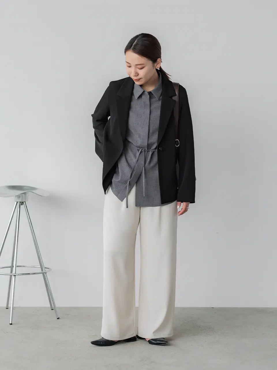 crewre online store / セミドルマンドロストデザインシャツ