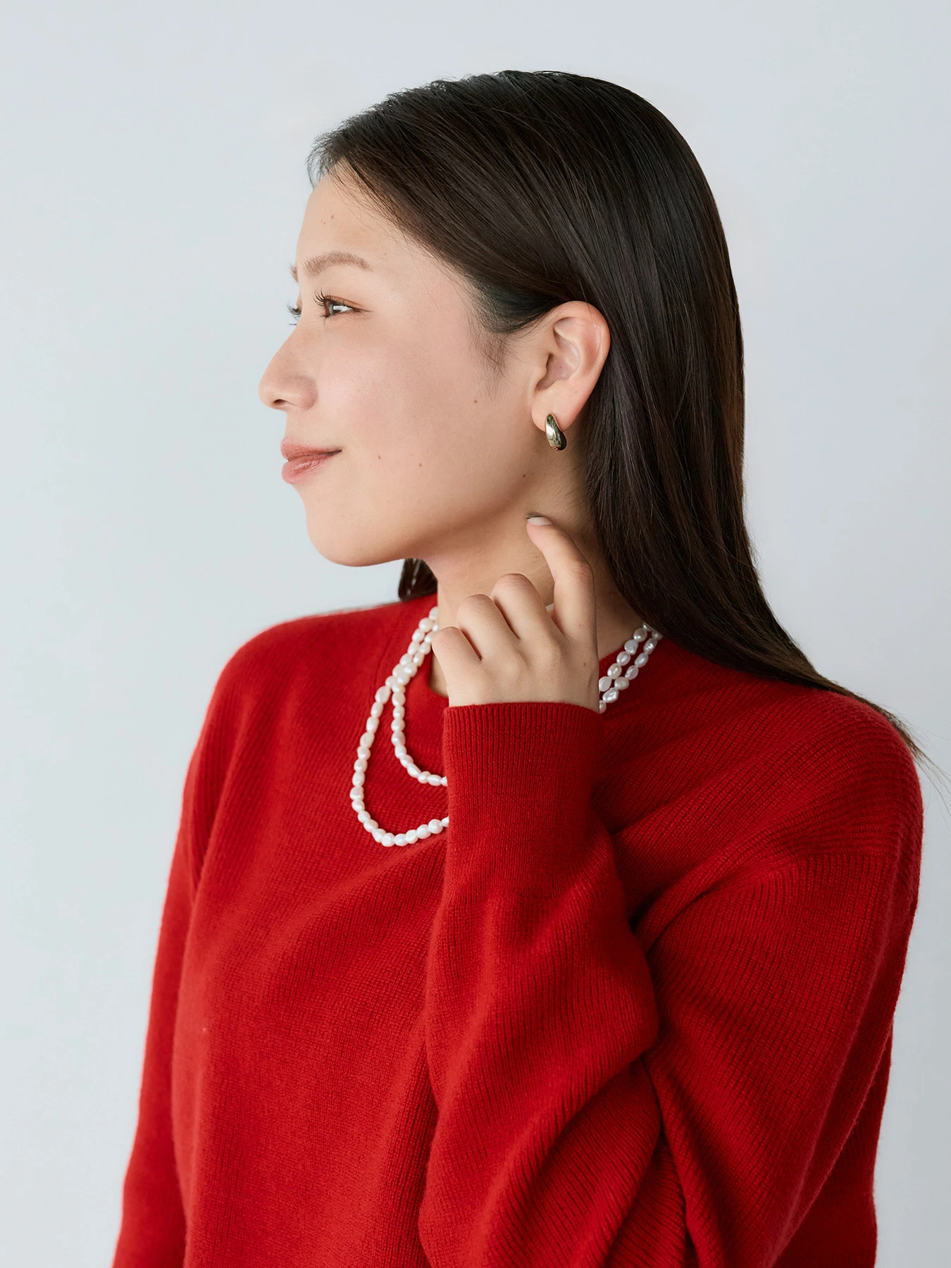 crewre online store / 2wayウォーターパールネックレス