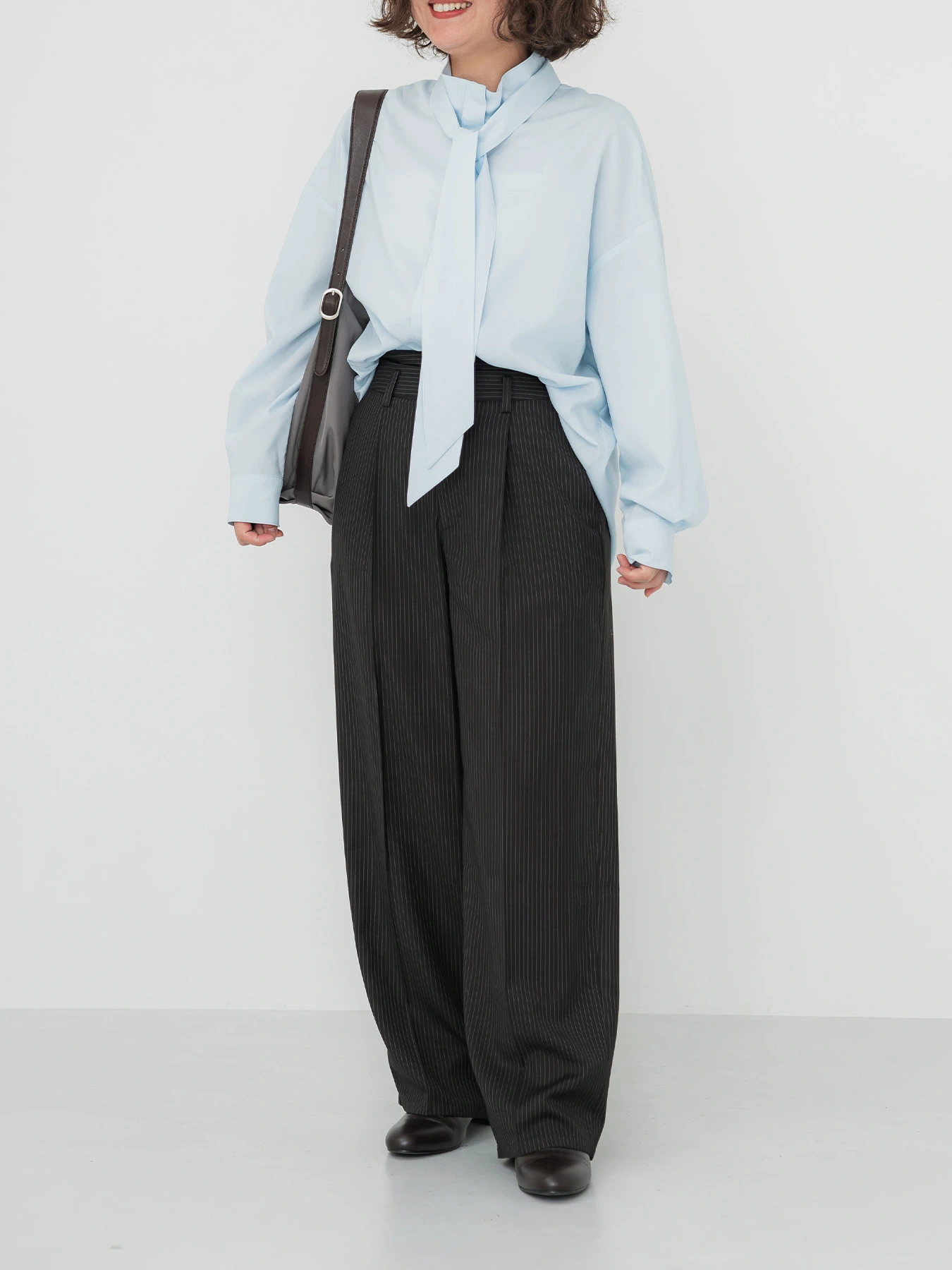 crewre online store / 2wayレイヤードストレートパンツ