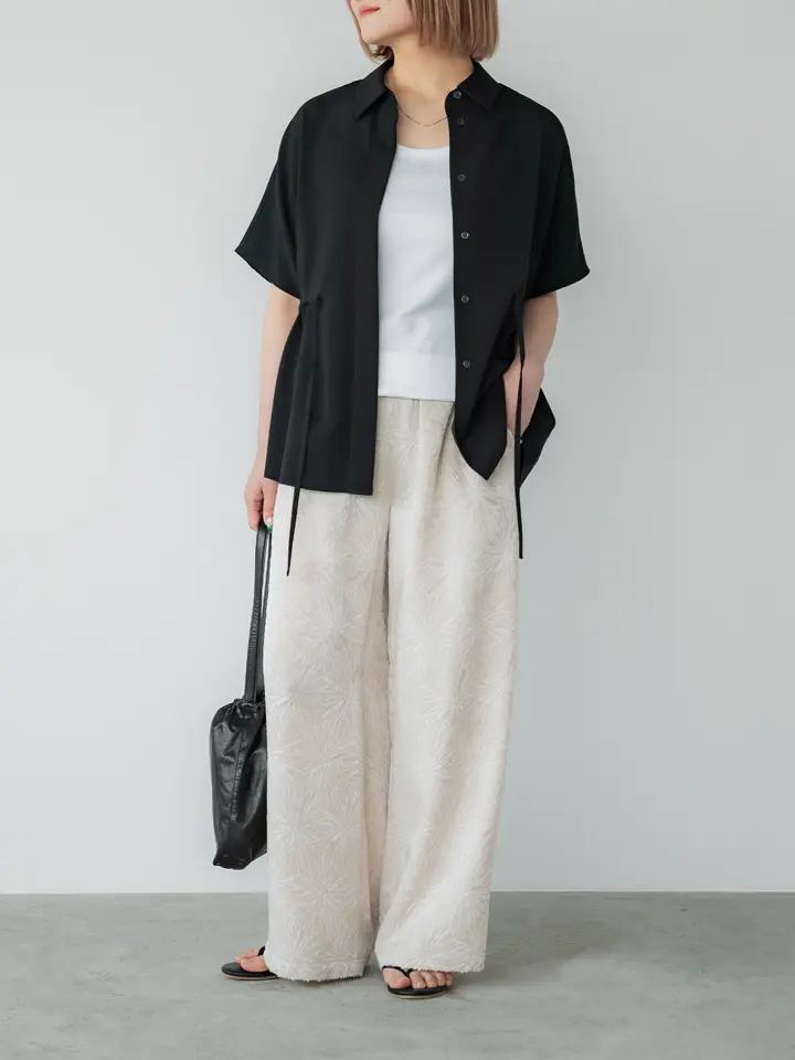 crewre online store / セミドルマンドロストデザインシャツ