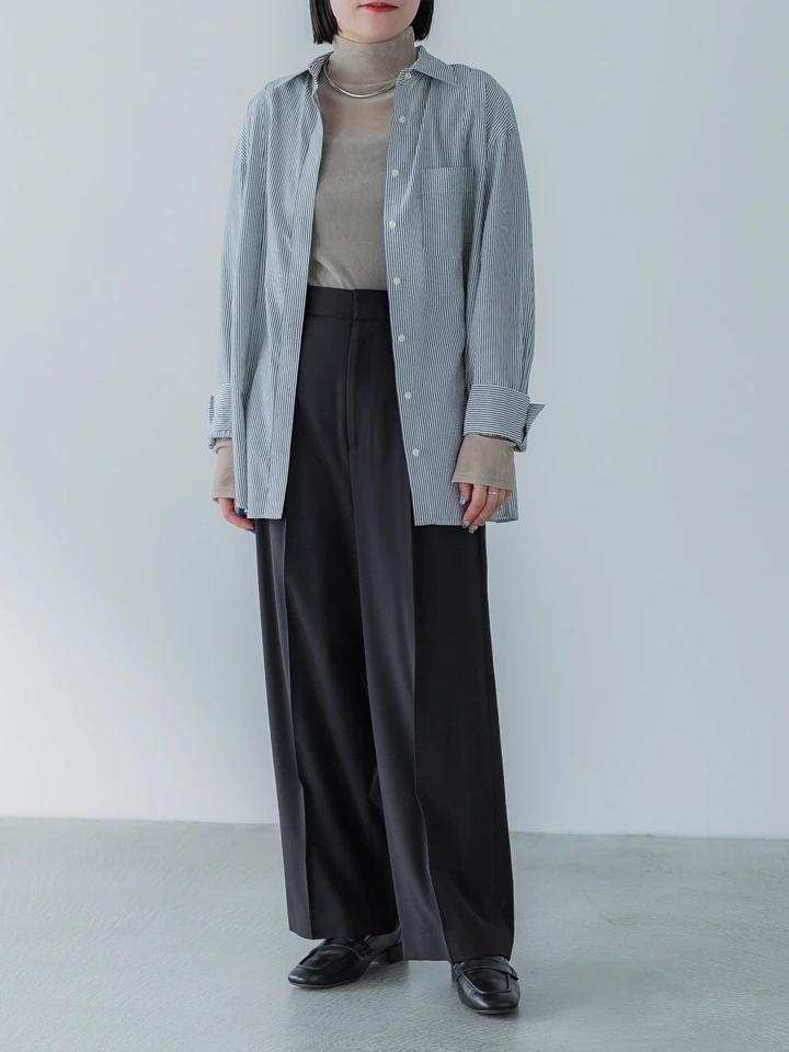 crewre online store / ウールブレンドスラックス