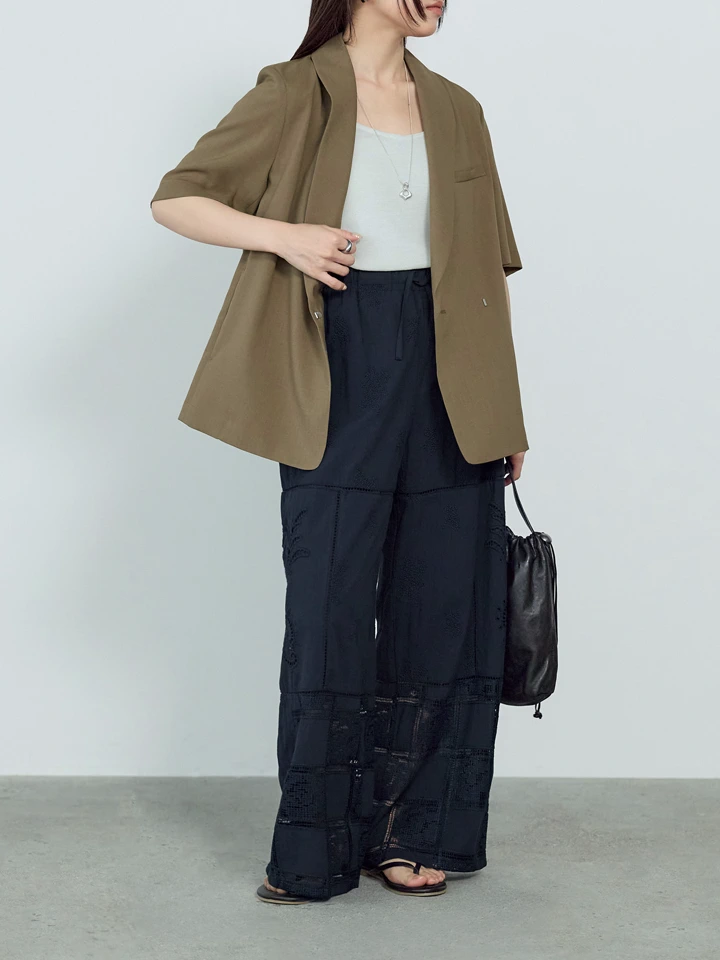 crewre online store / ショールハーフスリーブジャケット