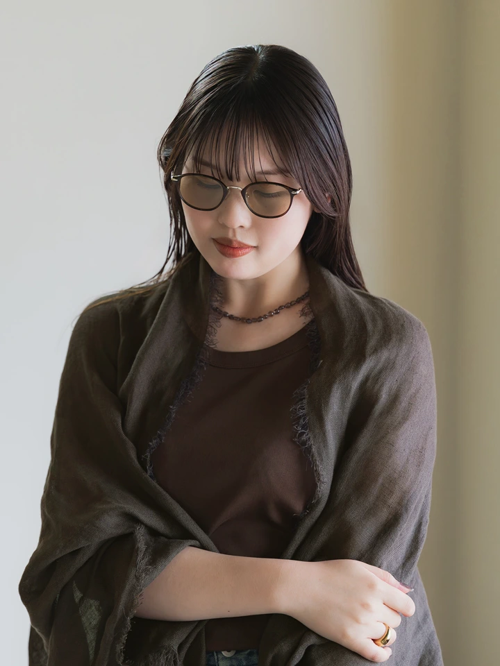 完売品 crewre バロックストーンネックレス smokey quartz バロックストーンネックレス｜crewre（クルーレ）