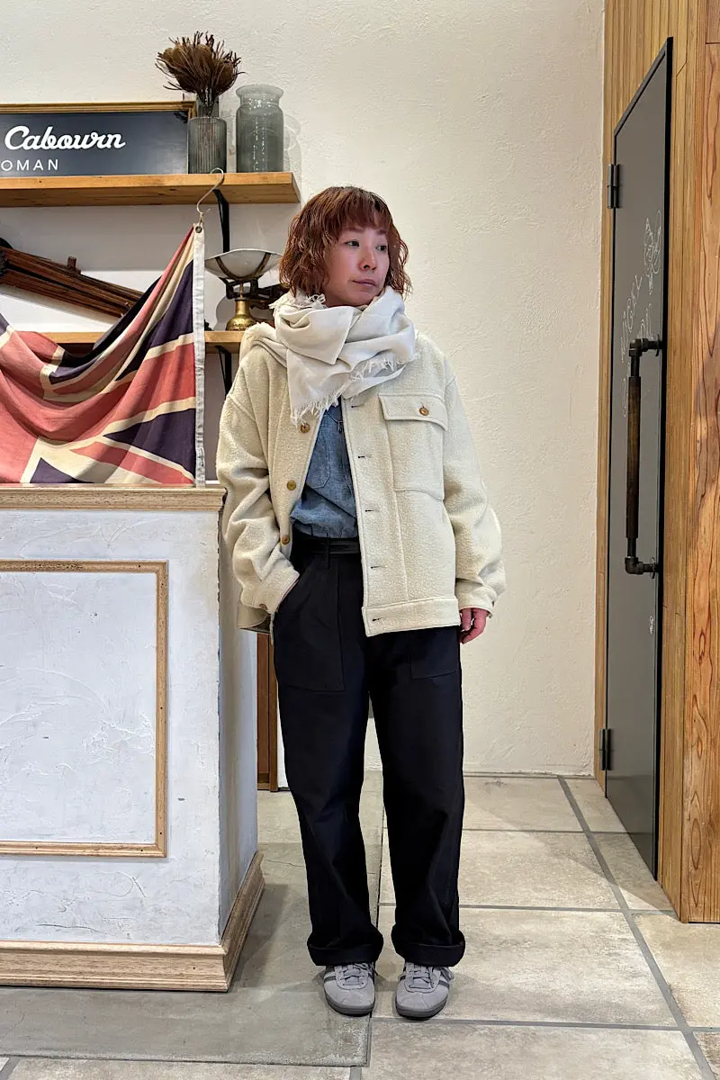 nigel cabourn ウールストール　マフラー ナイジェル・ケーボン】WOMAN / ウールストール / WOOL STOLE