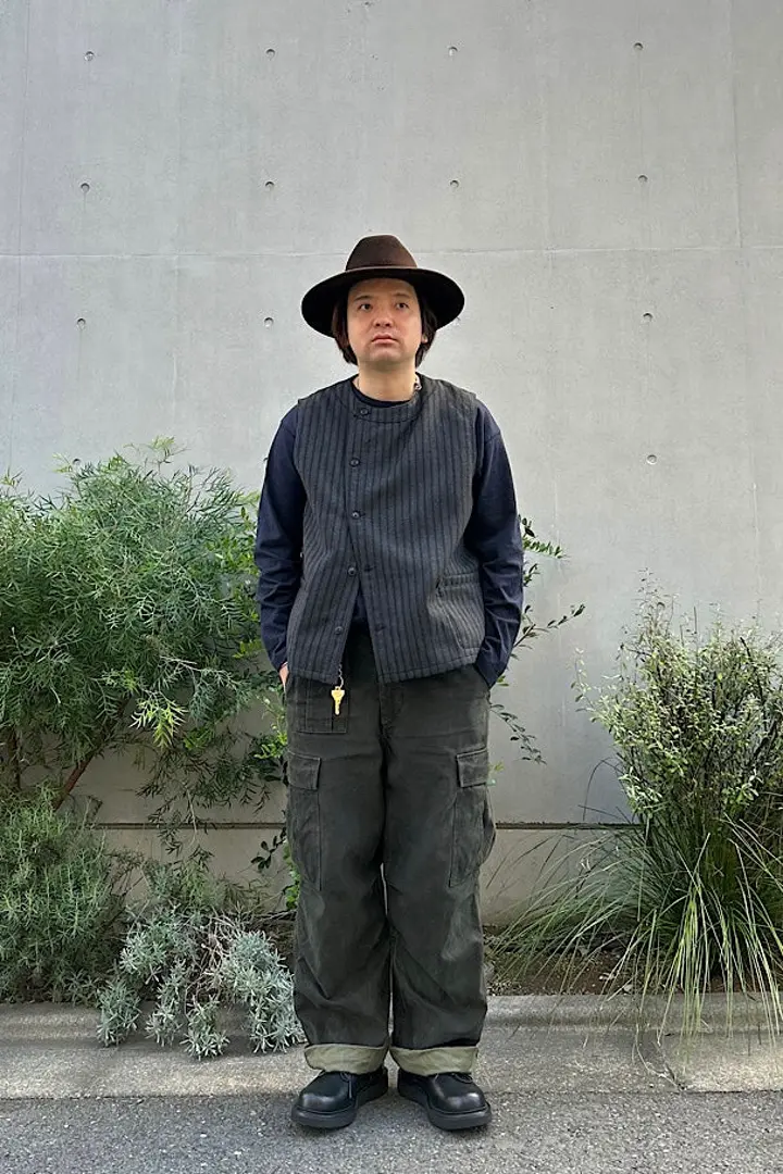 FARMER VEST ST DOUBLE CLOTH – OUTER LIMITS CO.,LTD