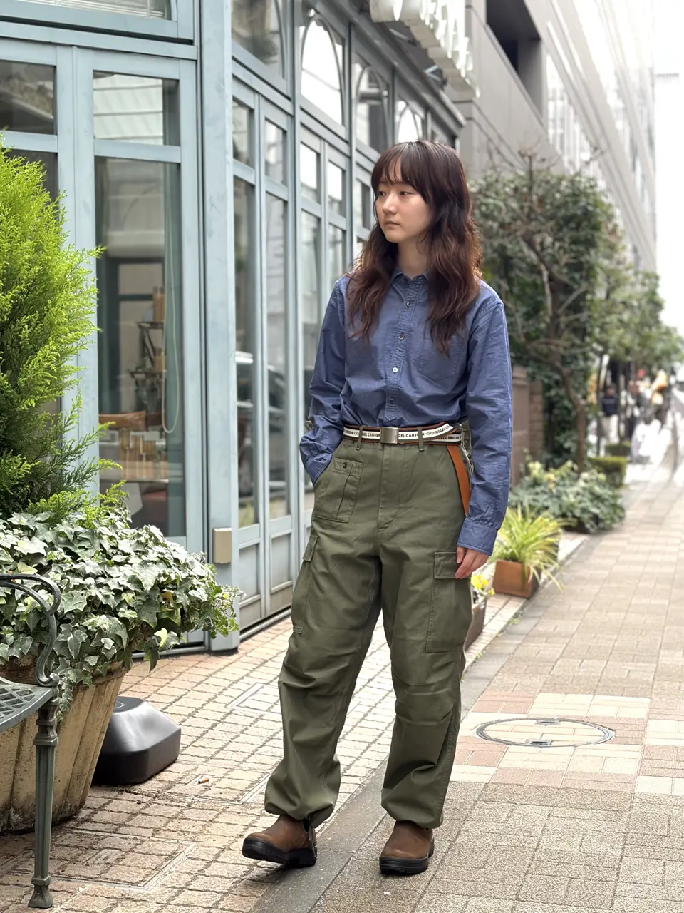 ナイジェル・ケーボン】WOMAN / アーミーカーゴパンツ ウーマン / ARMY