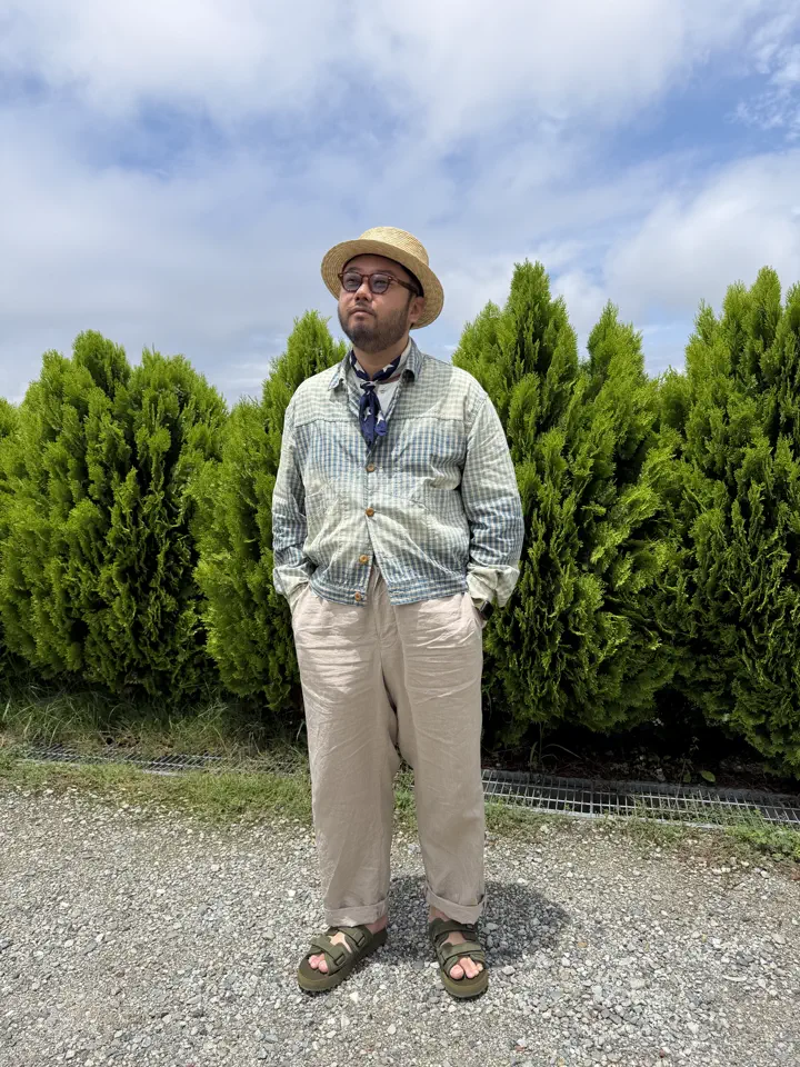 50s HENLEY NECK SHIRT – OUTER LIMITS CO.,LTD