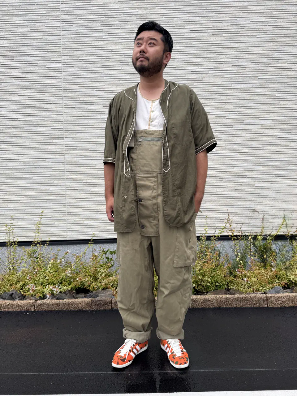 50s HENLEY NECK SHIRT – OUTER LIMITS CO.,LTD