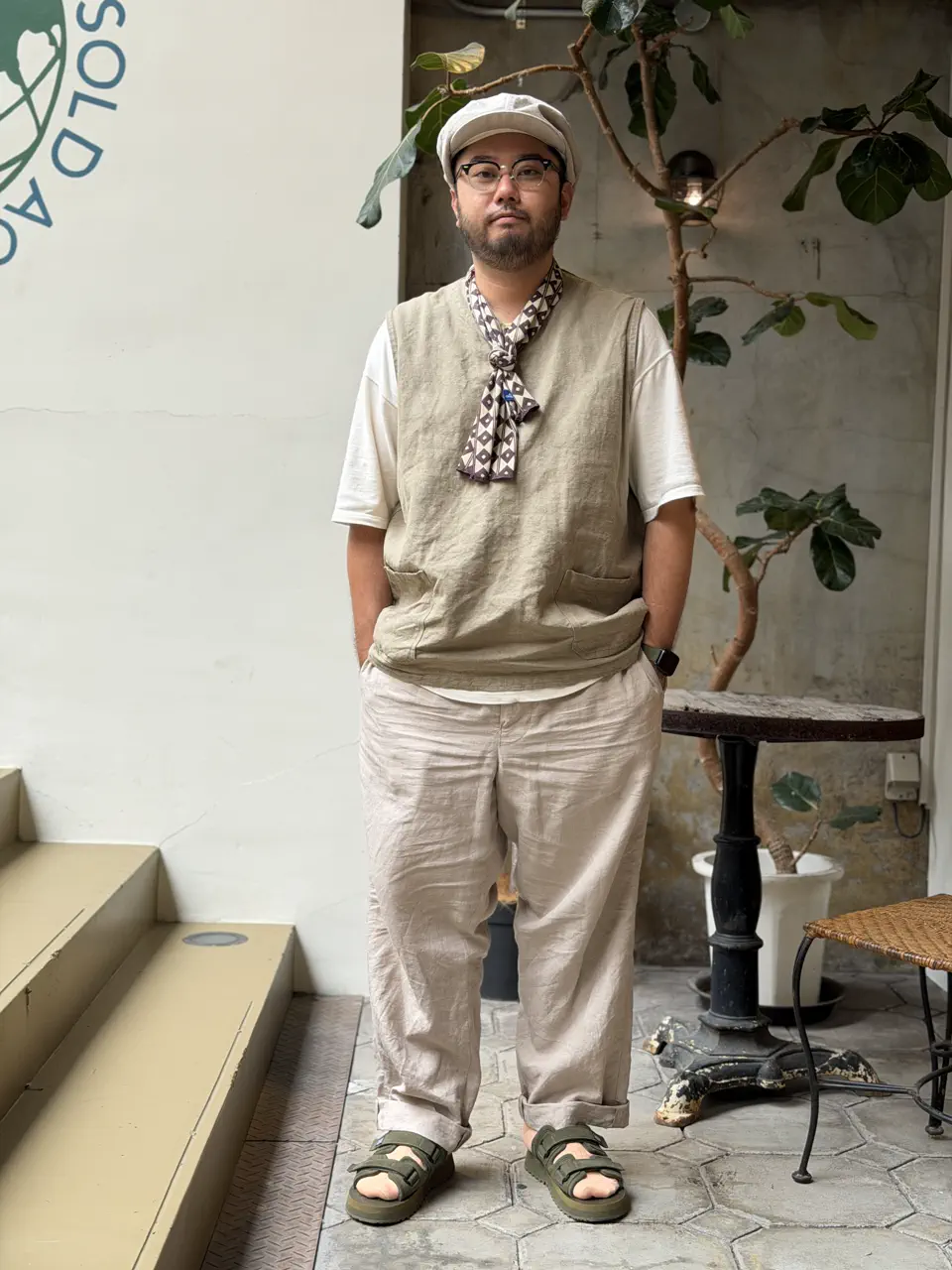 50s HENLEY NECK SHIRT – OUTER LIMITS CO.,LTD