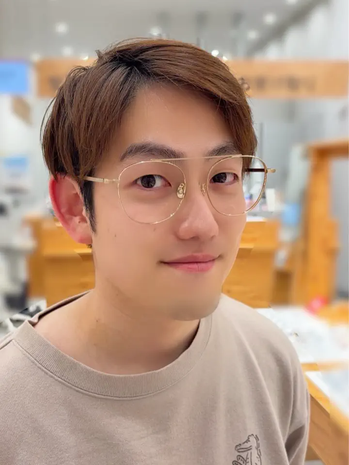 JINS TODAY 2026SS ボストン チタン合金（βチタン） UNISEX 【UTF-26S