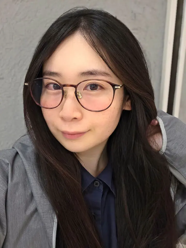 JINS Combination Titanium ［中顔面短縮メガネ］ ボストン 樹脂