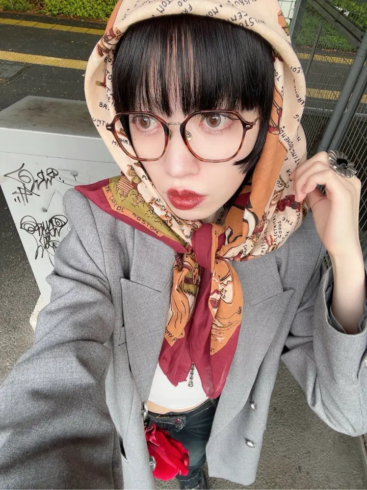 JINS Combination Titanium 多角形 樹脂 UNISEX 【UUF-25S-149 286