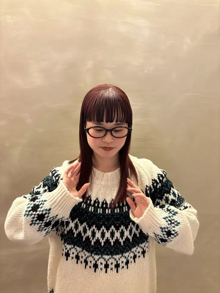 JINS TODAY 2026SS オーバル アセテート UNISEX 【UCF-26S-179 286