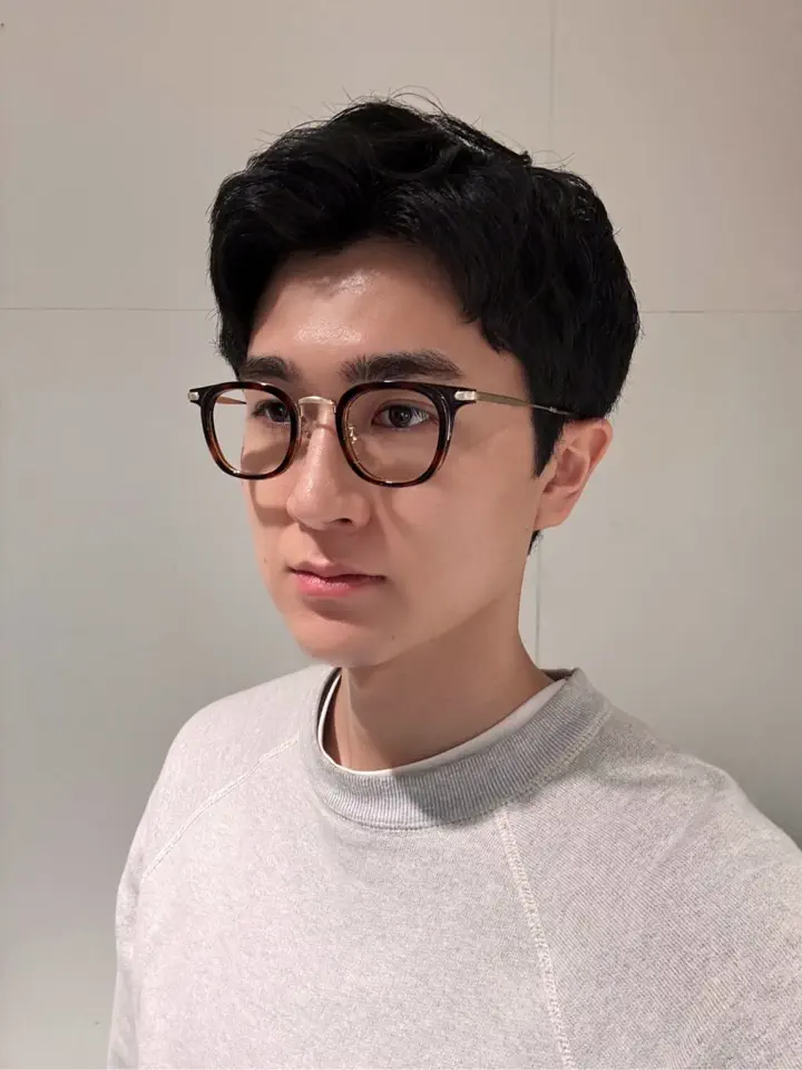 目が小さくならないメガネ ウェリントン 樹脂 UNISEX 【URF-25S-305 94