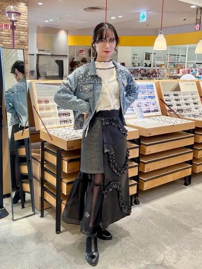 mai hươngのJINS TODAY Combination Metalのコーディネート(2025/11/02
