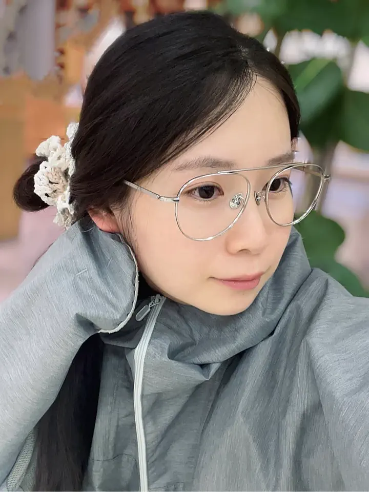 JINS TODAY 2025-26FW ティアドロップ チタニウム UNISEX 【UTF-25A