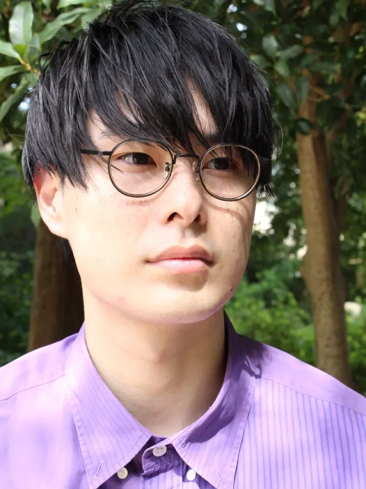 目が小さくならないメガネ ボストン チタン合金（βチタン） UNISEX