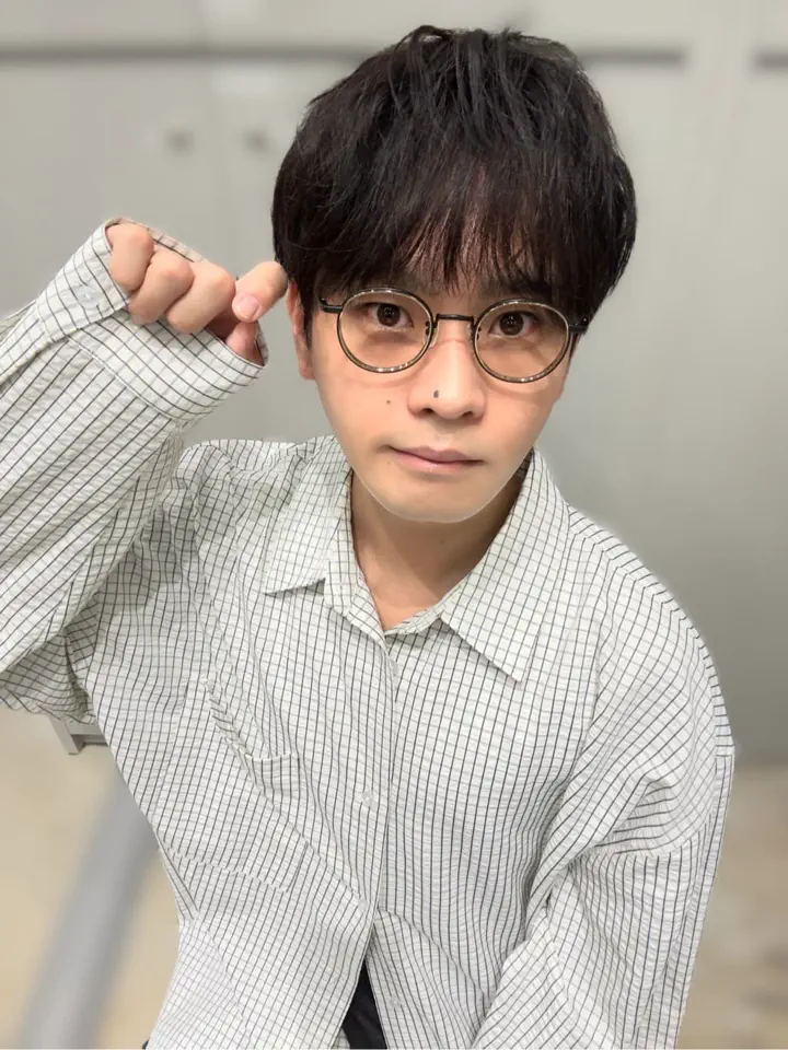 目が小さくならないメガネ ボストン チタン合金（βチタン） UNISEX