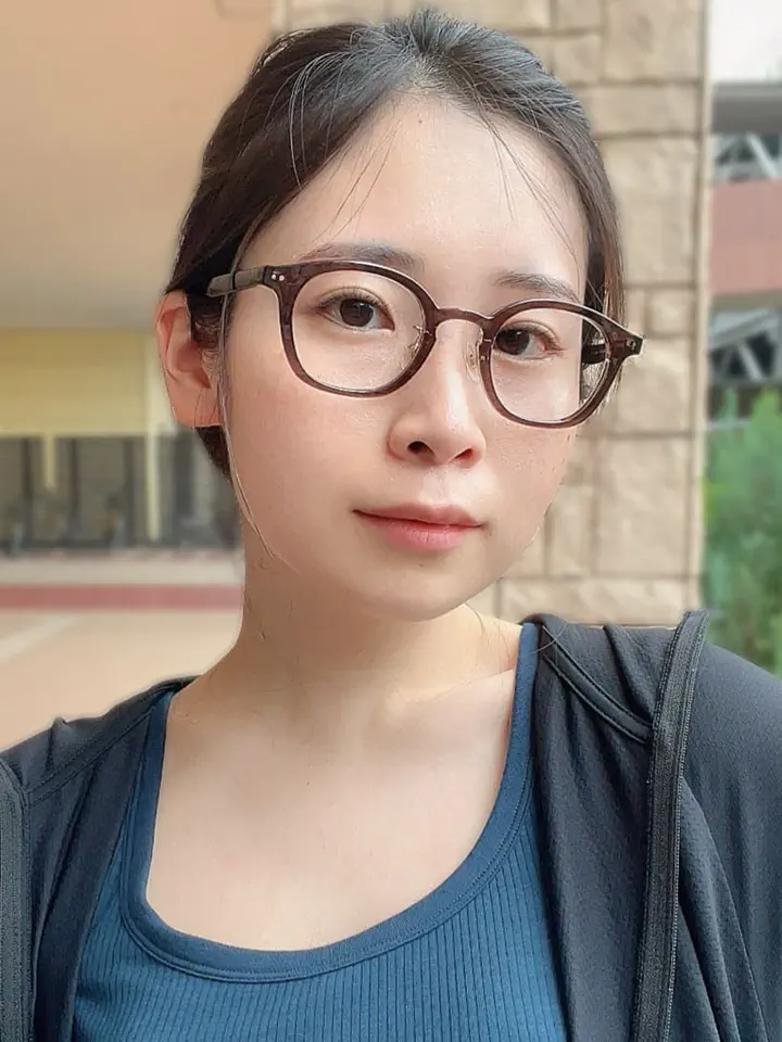 目が小さくならないメガネ ウェリントン 樹脂 WOMEN 【LRF-24S-017 183