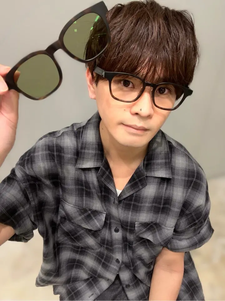 JINS×Snow Peak JINS Switch Flip Up +360° ウェリントン