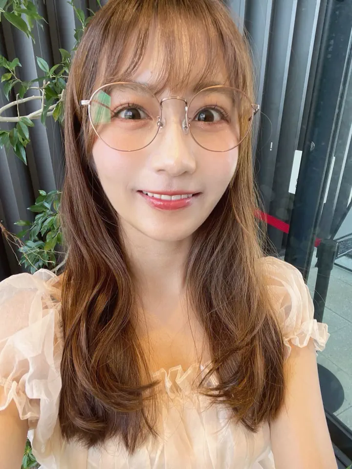 JINS Modern Rim l (中顔面短縮メガネ) ねねのModern Rim Metal ［中顔面短縮メガネ］のコーディネート(2025