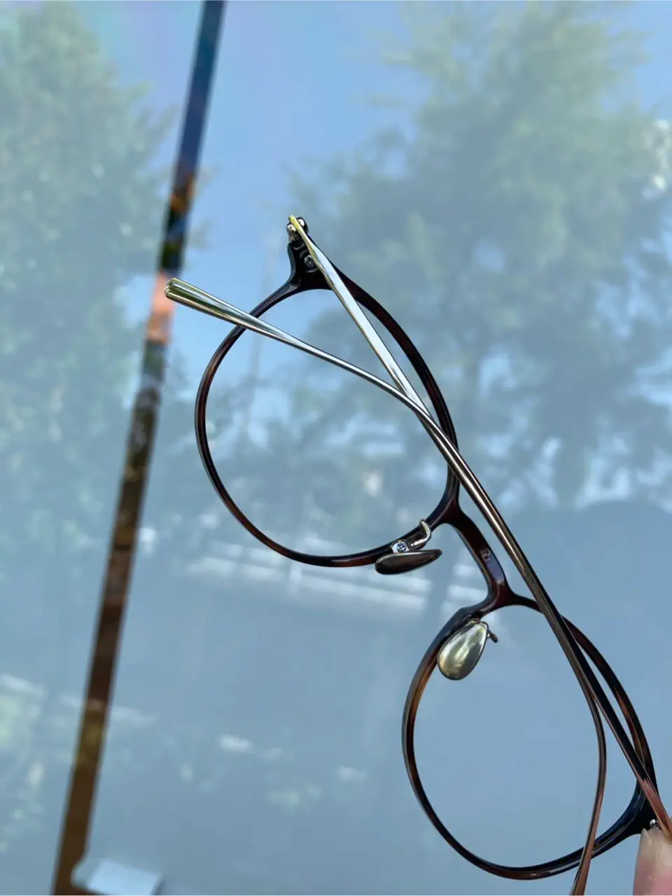 mimimiのJINS Combination Titanium ［中顔面短縮メガネ］の