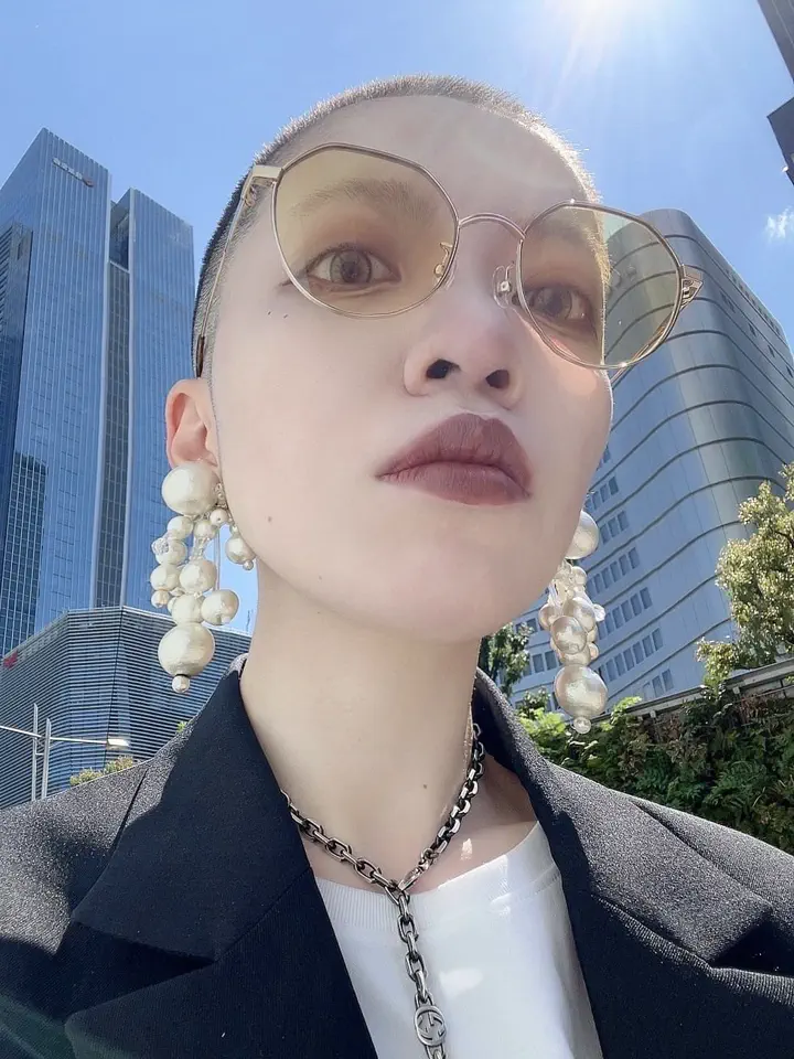 25SS SUNGLASSES Casual Combination 多角形 メタル UNISEX 【UMF-25S