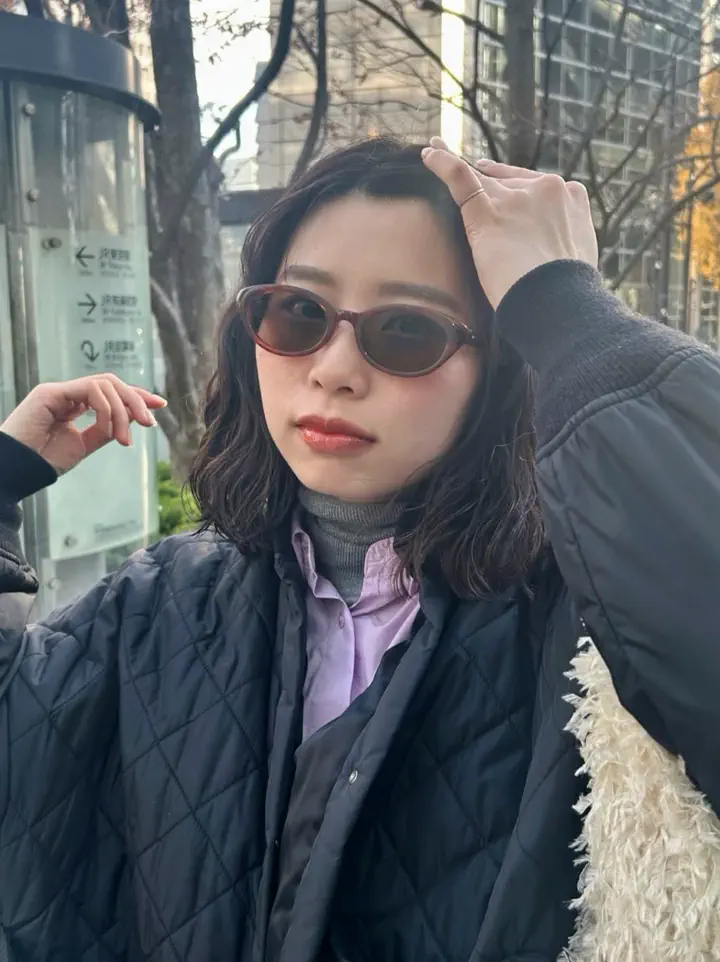 JINS TODAY 2024-25FW フォックス アセテート UNISEX 【UCF-24A-106