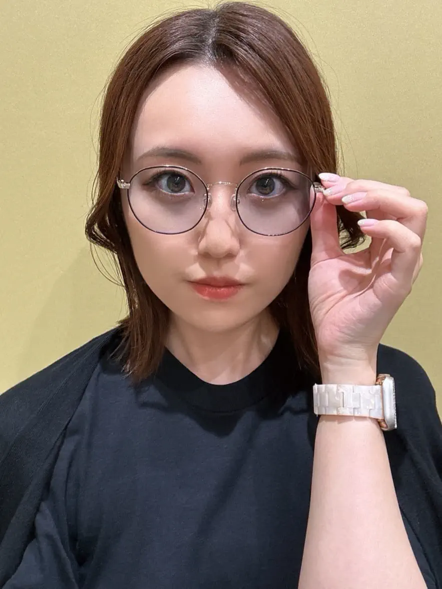 kanakanaのModern Rim Metal ［中顔面短縮メガネ］のコーディネート