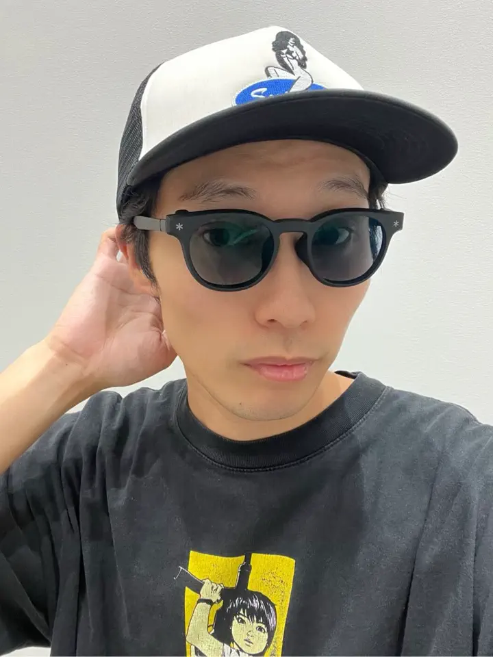 JINS×Snow Peak JINS Switch Flip Up ボストン 樹脂 UNISEX 【URF-23S