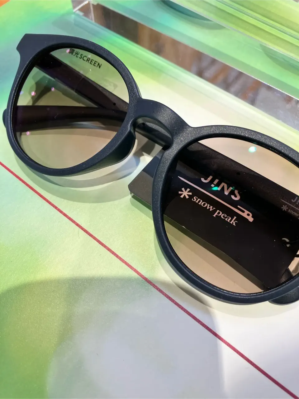 mimimiのJINS×Snow Peak Rubber SUNGLASSES Multi Occasionの