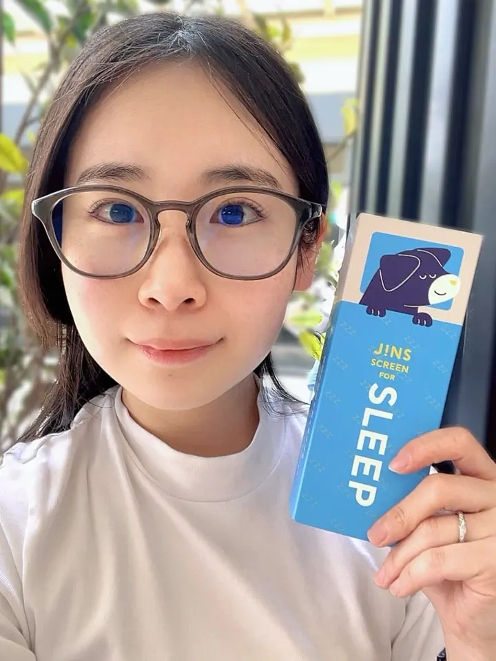 JINS SCREEN FOR SLEEP ウェリントン サスティナブル素材 UNISEX 【FPC