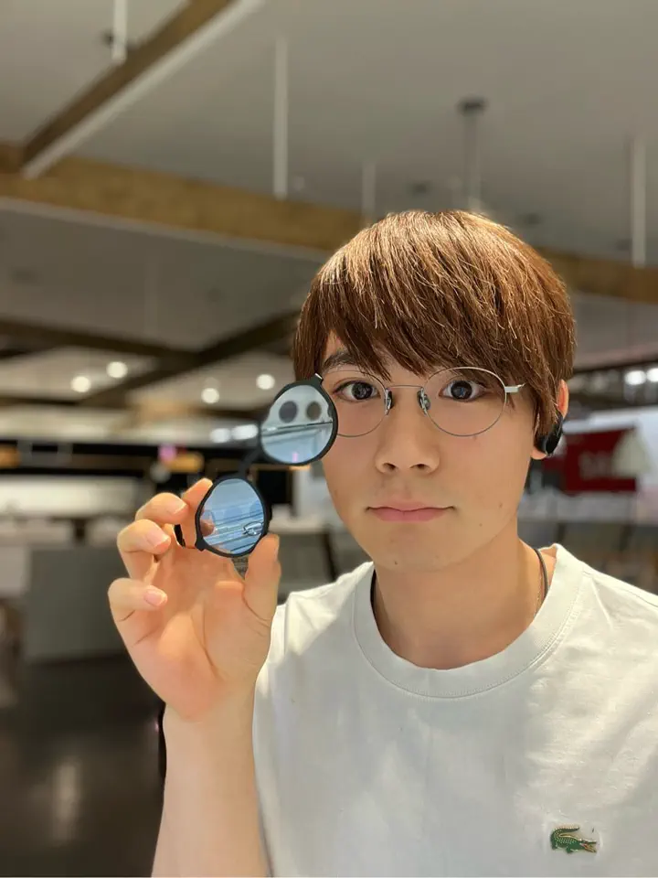 JINS×Snow Peak JINS Switch Combination Titanium ボストン メタル