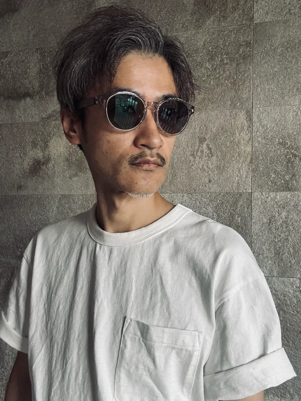 miyaのJINS × Snow Peak SUNGLASSES +360°のコーディネート(2026/07/14