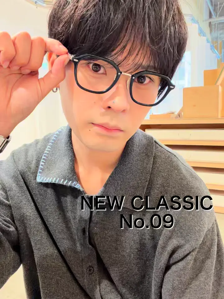 NEW CLASSIC No.09 多角形 アセテート UNISEX 【UCF-26S-132 184