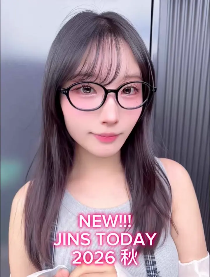 【JINS】度入りメガネ JINS TODAY 2026-27FW オーバル アセテート UNISEX 【UCF-26A-025 86