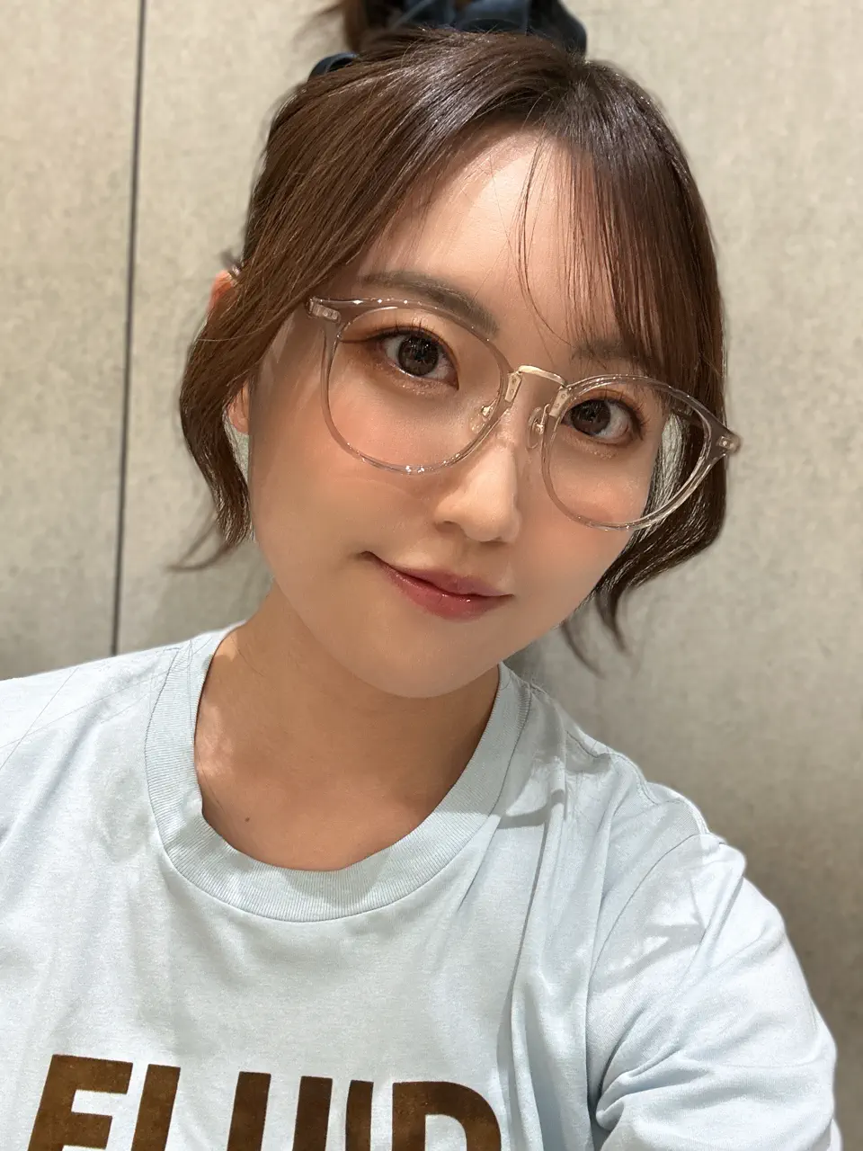 kanakanaのJINS Combination Titanium ［中顔面短縮メガネ］の