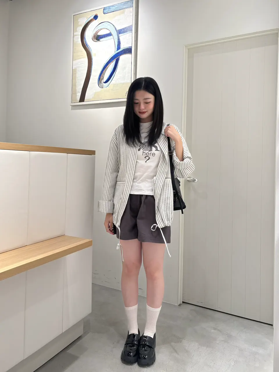 ストライプシャツ
