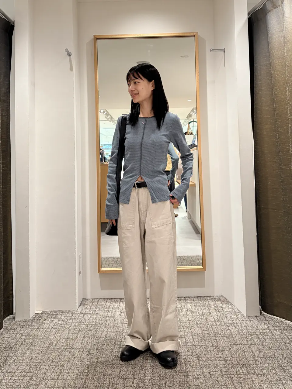レザーバケツショルダーバッグ