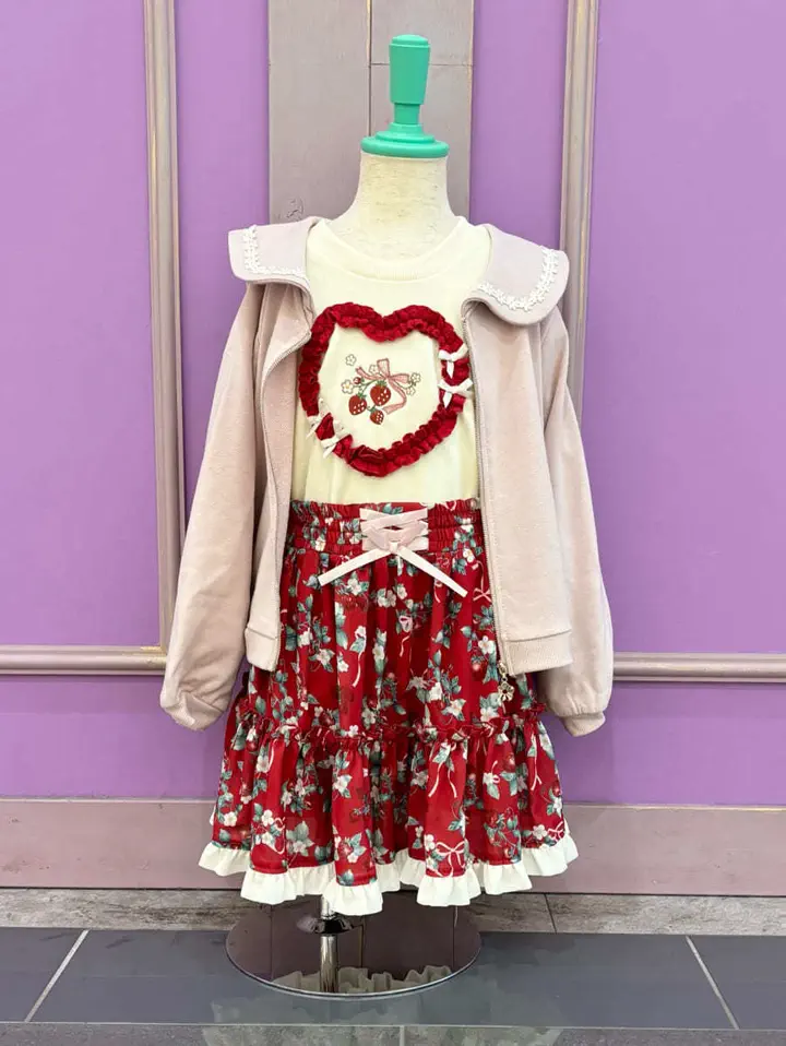 いちご柄スカート | kids | axes femme 公式オンラインショップ