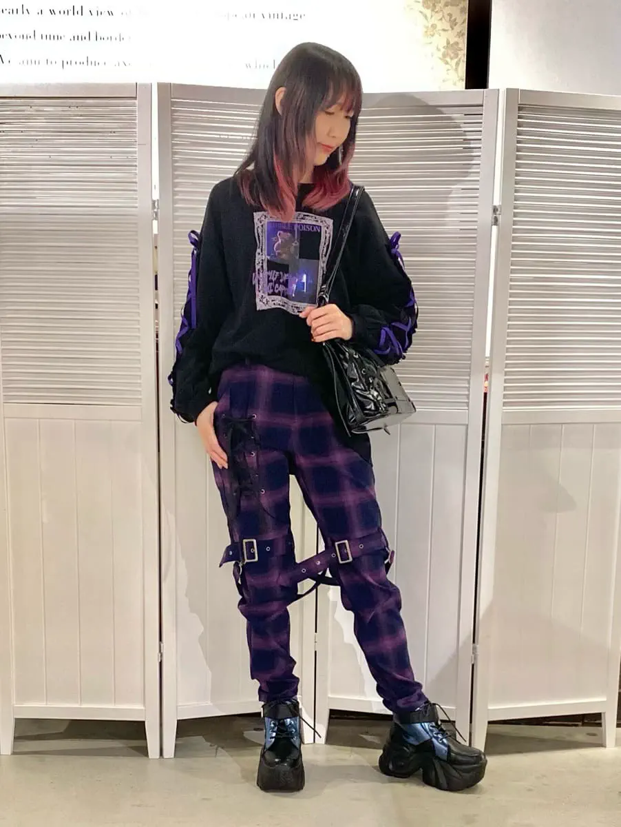レースアップボンテージパンツ【期間限定価格】 | NIBBLE POISON
