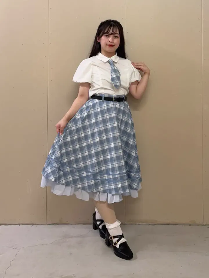 ベルト付きサーキュラースカート | axes femme 公式オンラインショップ