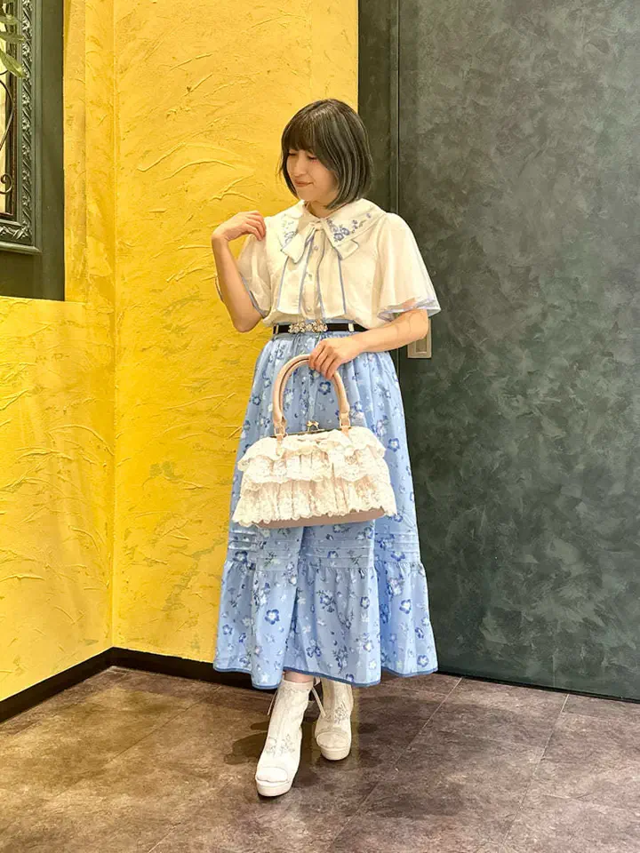 ネモフィラモチーフイヤリング | axes femme | axes femme 公式
