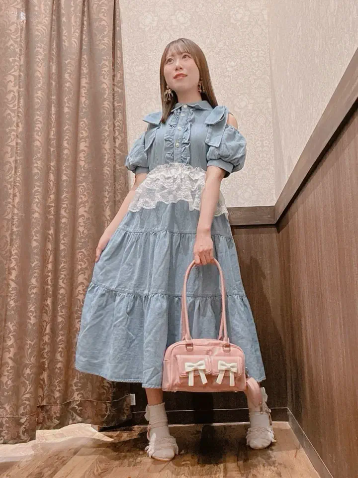 チェリーリボン2wayピアス | 雑貨 | axes femme 公式オンライン