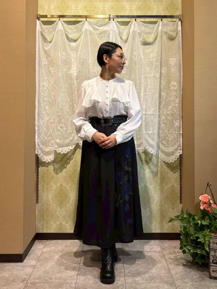 ローズプリントワンピース【10％OFF対象】 | axes femme | axes femme