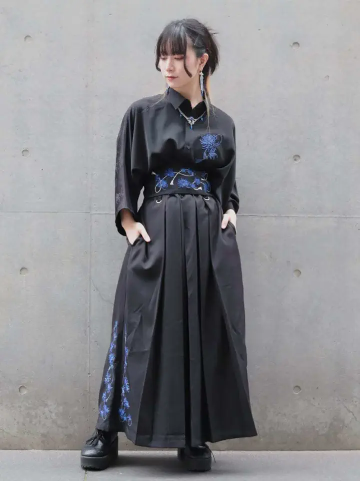 菊刺繍袴パンツ | axes femme 公式オンラインショップ｜アクシーズ