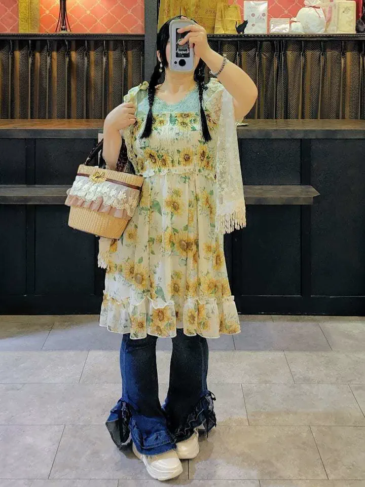 ローズフラワーレースストール | axes femme | axes femme 公式