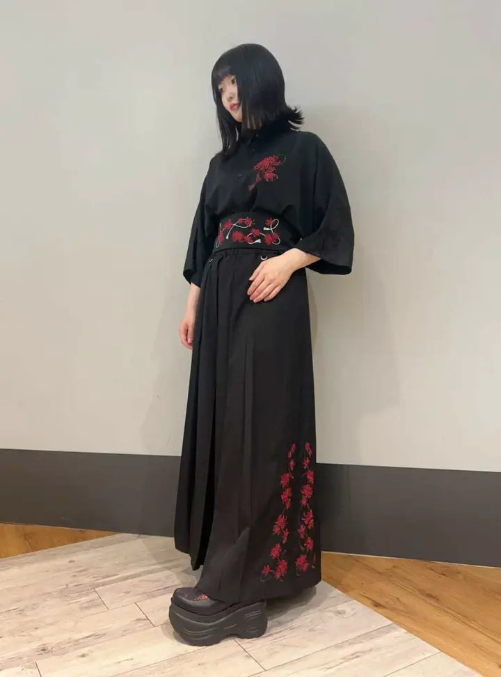 菊刺繍袴パンツ【期間限定価格】 | REZEN | axes femme 公式オンライン
