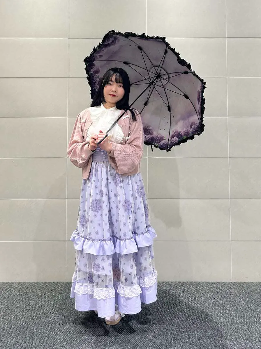 リボン付き透かし編みカーデ【10％OFF対象】 | POETIQUE | axes femme