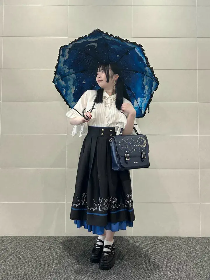 夜空柄晴雨兼用パゴダ傘 | axes femme | axes femme 公式オンライン